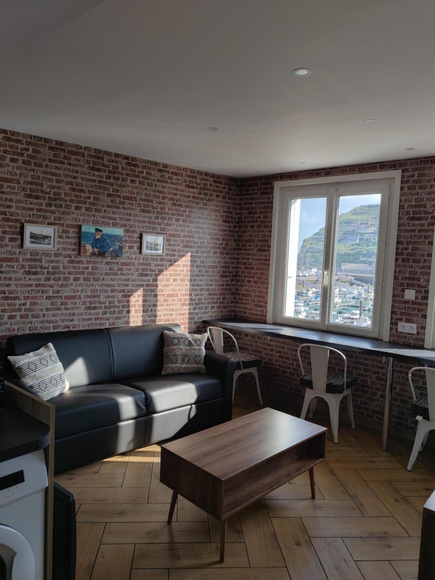 Ferienwohnung La Rose Des Vents Fécamp Exterior foto